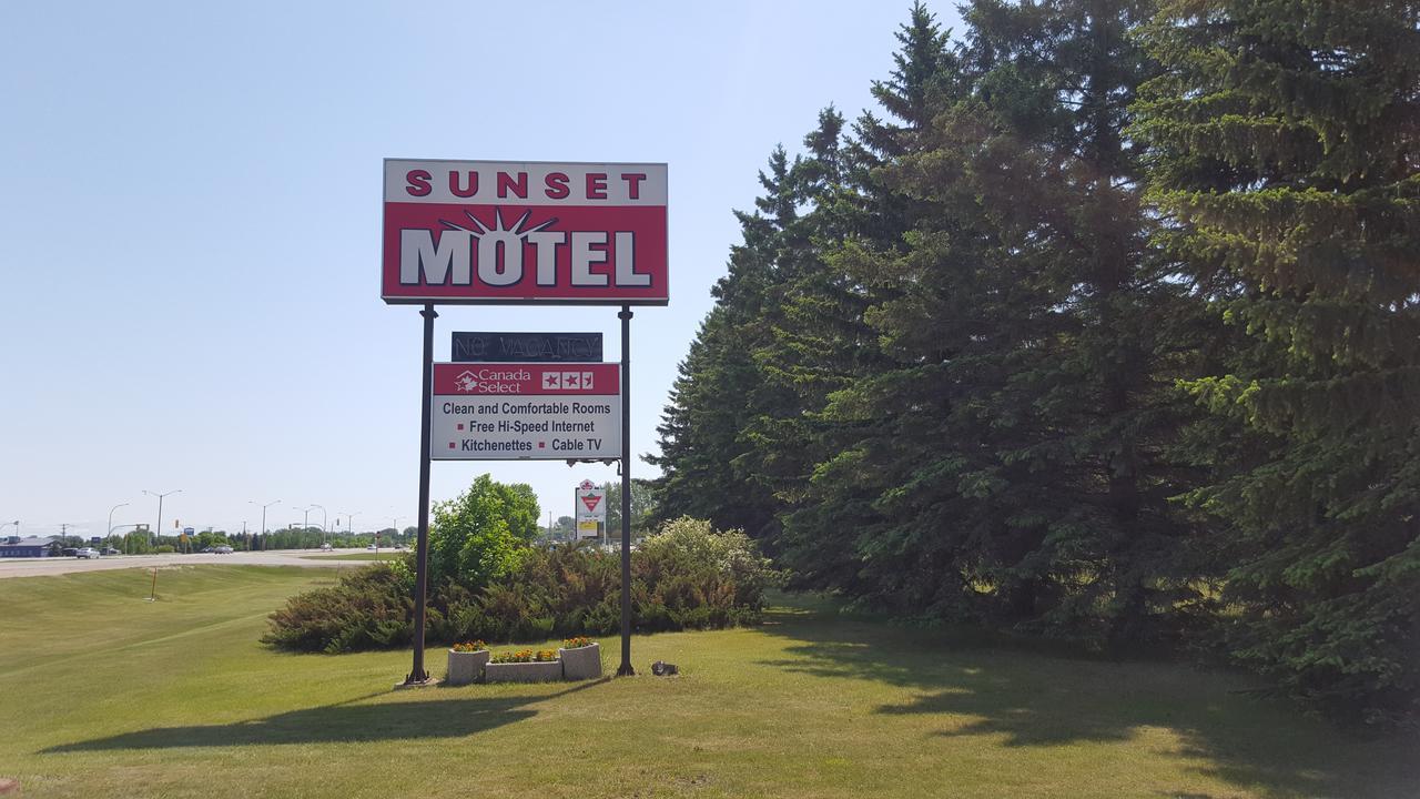 Sunset motel Portage la Prairie Eksteriør bilde